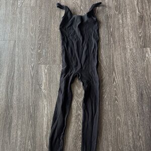 Black Sleeveless Jumpsuit